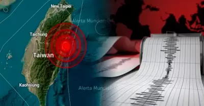 Terremoto de magnitud 6,1 en Taiw�n.