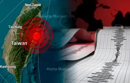 Terremoto de magnitud 6,1 en Taiw�n.