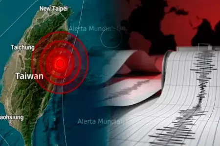 Terremoto de magnitud 6,1 en Taiw�n.