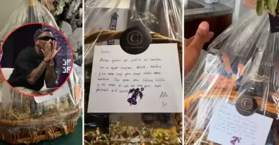 Revelan detalles de la canasta que regal� Jefferson Farf�n.