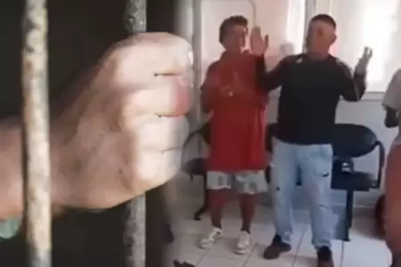 Detenidos son obligados a cantar villancicos.