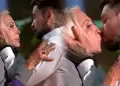 �En una nueva relaci�n? Laura Bozzo sorprende al dar un beso en la boca a un joven MODELO argentino