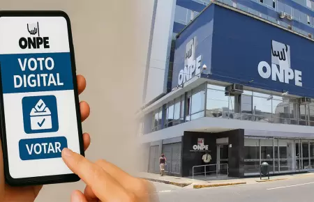 ONPE anuncia apoyo a inscritos para voto digital ante su suspensi�n.