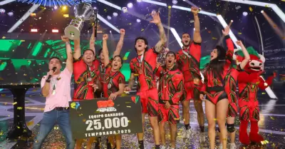 Los Combatientes se coronaron en la final de Esto es Guerra.