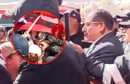 Enfrentamiento entre informales y municipales escal� en violencia al tratar de r