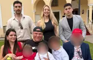 Mauricio Diez Canseco se reuni� con siete de sus hijos a horas de la noche buena: "Soy un pap� engre�dor"