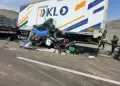 Tragedia en Navidad: Familia entera pierde la vida en un qu�ntuple choque vehicular en Casma