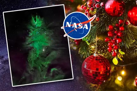 El c�mulo de estrellas, cient�ficamente como "NGC 2264", sorprendi� a internauta