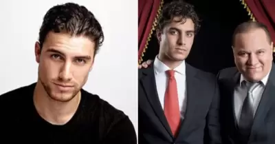 Diez Canseco celebra el �xito de su hijo mayor