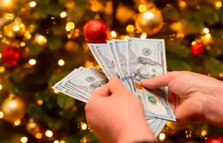 Precio del d�lar en Navidad.