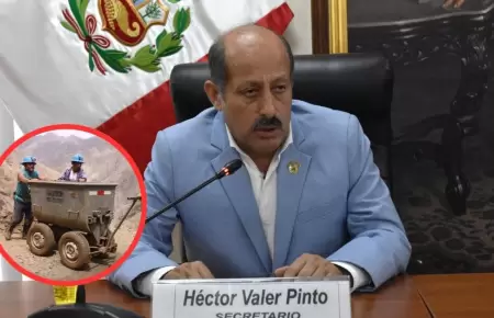 Valer pide celeridad en el env�o de informe t�cnico sobre Reinfo para su promulg