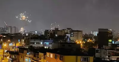 Senamhi reporta altos niveles de contaminaci�n por pirot�cnicos en distritos de