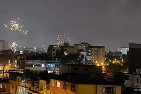 Senamhi reporta altos niveles de contaminaci�n por pirot�cnicos en distritos de