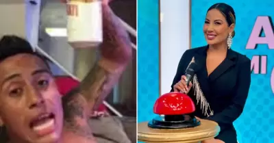 Pamela L�pez explota contra Christian Cueva