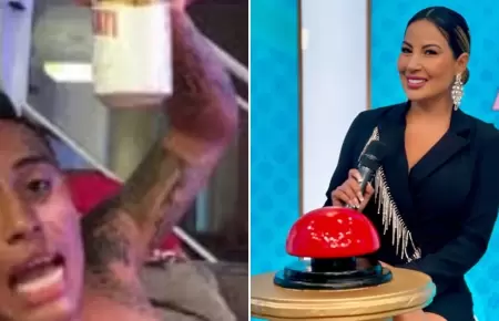 Pamela L�pez explota contra Christian Cueva