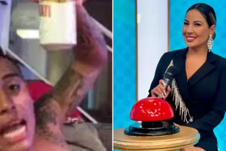 Pamela L�pez explota contra Christian Cueva