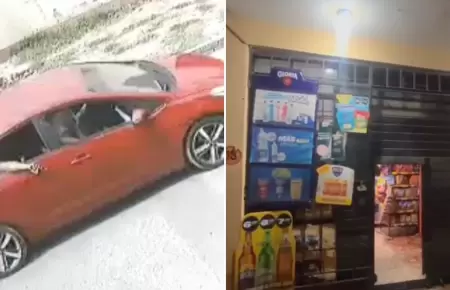 Sujeto dispara contra bodega en SMP