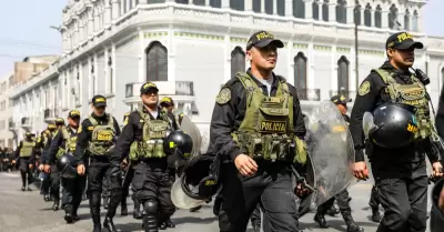 PNP despliega mayor control territorial en Lima contra la delincuencia.
