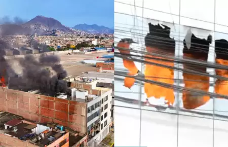 Vivienda incendiada en R�mac no contaba con permiso para almac�n.