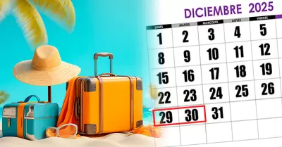 �Feriado largo el 29 y 30 de diciembre?