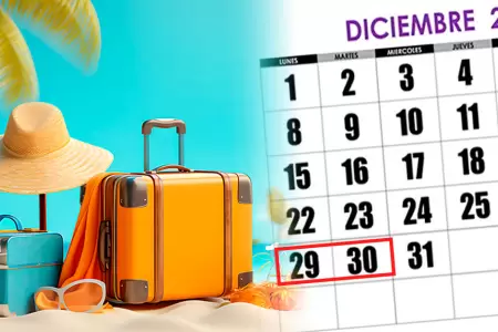 �Feriado largo el 29 y 30 de diciembre?