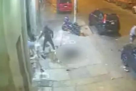 Dos sujetos fueron asesinados a balazos en La Victoria.