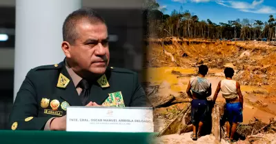 �scar Arriola afirm� que el crimen en miner�a ilegal excede ganancias del narcot