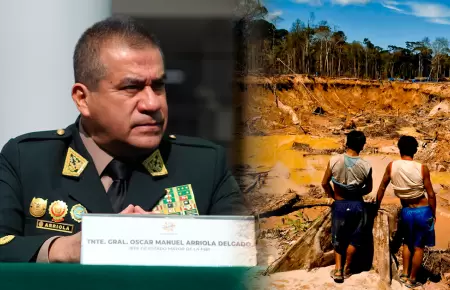 �scar Arriola afirm� que el crimen en miner�a ilegal excede ganancias del narcot