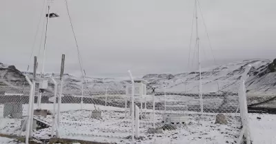 Senamhi informa de la ocurrencia de nieve