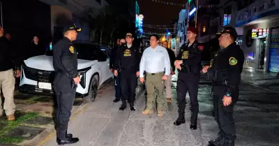 Operativo policial previo a Navidad.