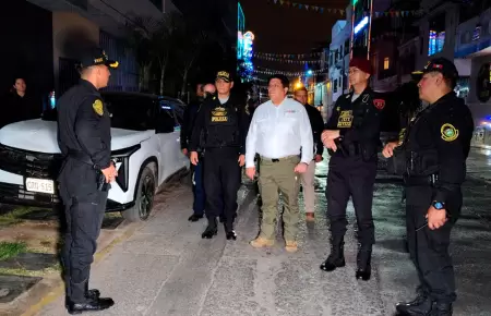 Operativo policial previo a Navidad.