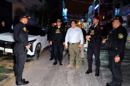 Operativo policial previo a Navidad.