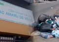 Chorrillos: �Indignante! Reportan gran cantidad de basura acumulada al lado de centro de salud