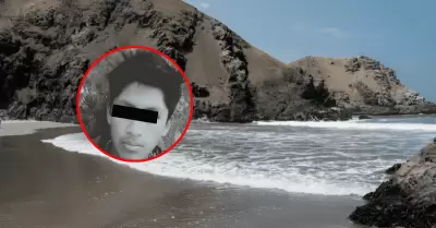 Joven fallece tras ir a pescar con su padre en playa de Ca�ete
