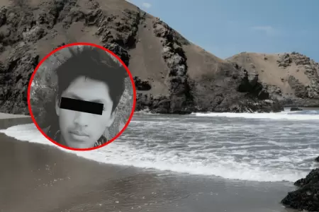 Joven fallece tras ir a pescar con su padre en playa de Ca�ete