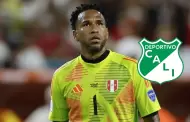 Pedro Gallese lleg� a Colombia y dej� clara su ambici�n con Deportivo Cali: "Vengo a hacer historia"