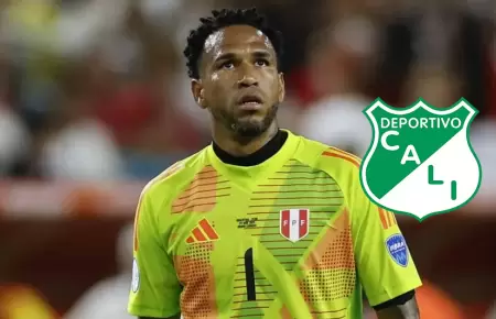 Pedro Gallese habl� a su llegada a Colombia.