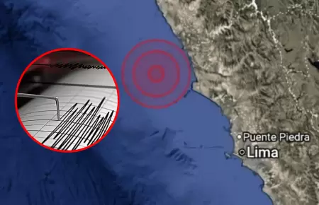 Sismo sacude Per� este viernes 26 de diciembre