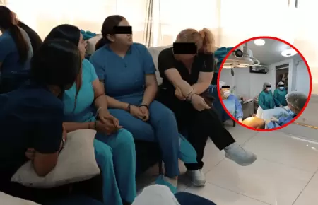 PNP captura a integrantes de banda criminal 'Las Ladys del Agucho'