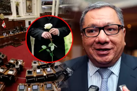 Seg�n el presidente del Congreso, familia del parlamentario solicit� prescindir