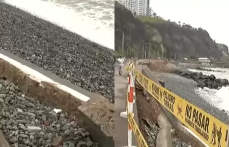 Muro de contenci�n es un peligro ante llegada de verano