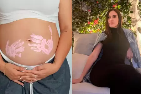 Darinka Ram�rez sobre el padre de su beb�.