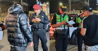 PNP detiene a cuatro requisitoriados y tres comercializadores de droga