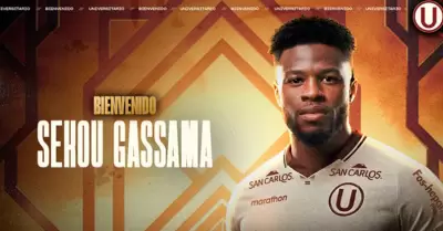 Sekou Gassama es anunciado como nuevo delantero de la U.