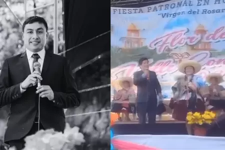 Presentador muri� repentinamente mientras conduc�a certamen de belleza