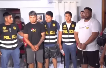 Cae l�der criminal del Tren de Aragua en Lima Sur junto a otros extranjeros