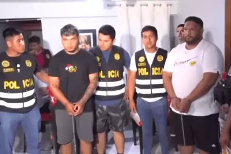 Cae l�der criminal del Tren de Aragua en Lima Sur junto a otros extranjeros