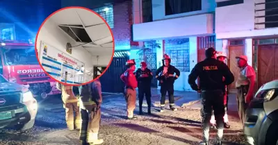 Sismo de magnitud 6.0 deja derrumbes y da�os estructurales en el norte.