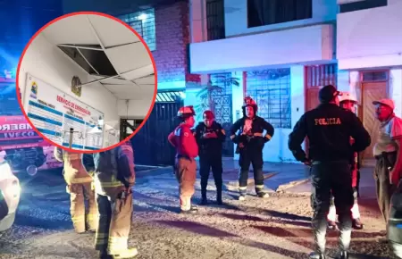 Sismo de magnitud 6.0 deja derrumbes y da�os estructurales en el norte.