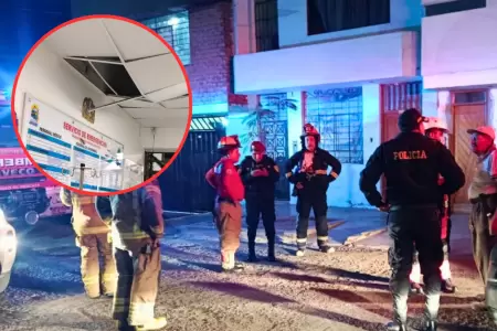 Sismo de magnitud 6.0 deja derrumbes y da�os estructurales en el norte.